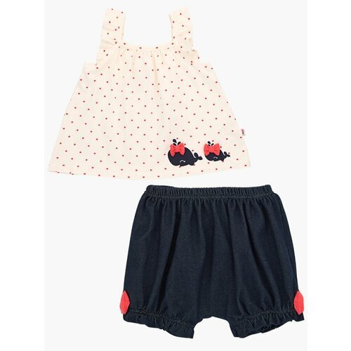 Комплект одежды Mini Maxi для девочек, повседневный стиль, размер 86, мультиколор