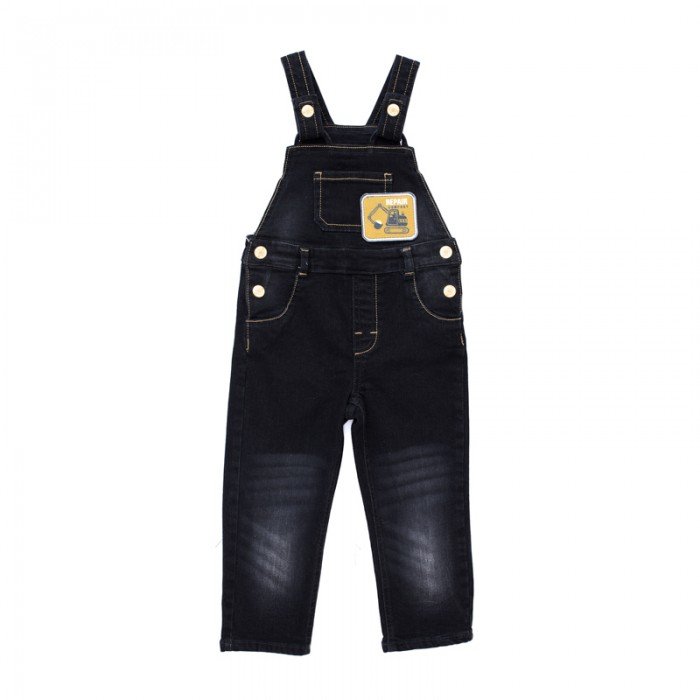 Брюки и джинсы Playtoday Полукомбинезон для мальчиков Маленькие строители 187010