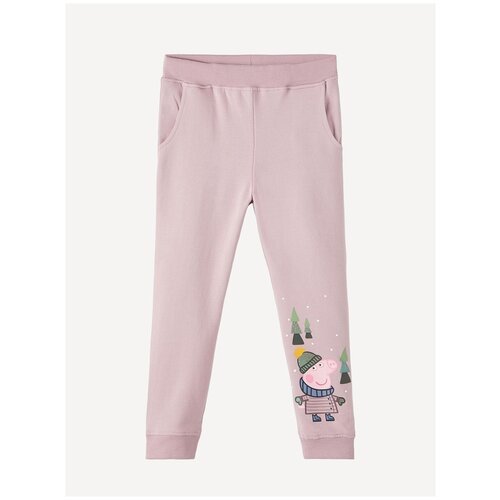 name it, брюки для девочки, Цвет: серо-розовый, размер: 92