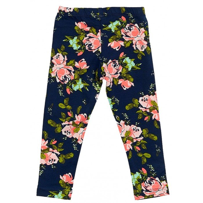 Брюки и джинсы Mini Midi Леггинсы для девочки Цветы