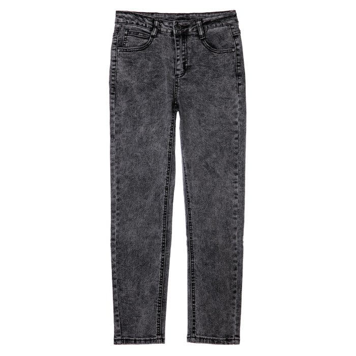 Брюки и джинсы Playtoday Брюки текстильные джинсовые для девочек 12221051