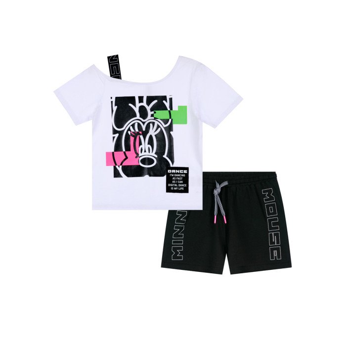 Комплекты детской одежды Playtoday Комплект для девочки: футболка и шорты 12241081