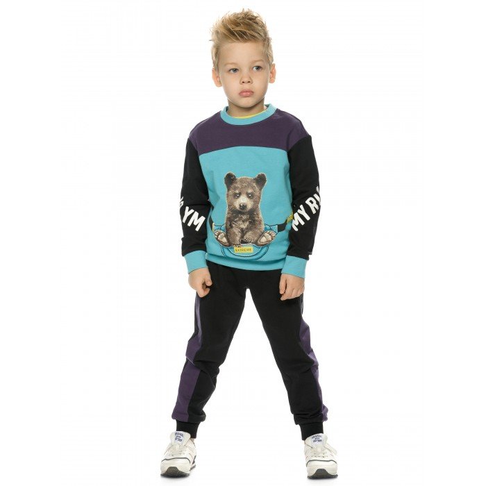 Комплекты детской одежды Pelican Комплект для мальчиков (свитшот, брюки) BFANP3192