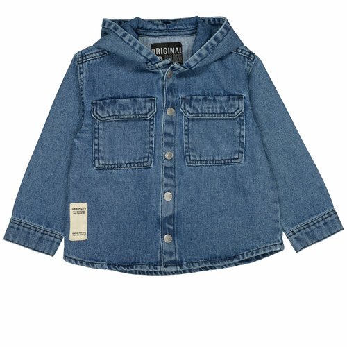 Джинсовая куртка Staccato для мальчиков, демисезон/лето, размер 92/98, синий